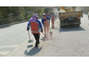 高效完成外环路清理工作，为居民生活保驾护航